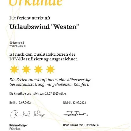 דירה Urlaubswind - Keine Monteure, Keine Arbeiter - Niebüll